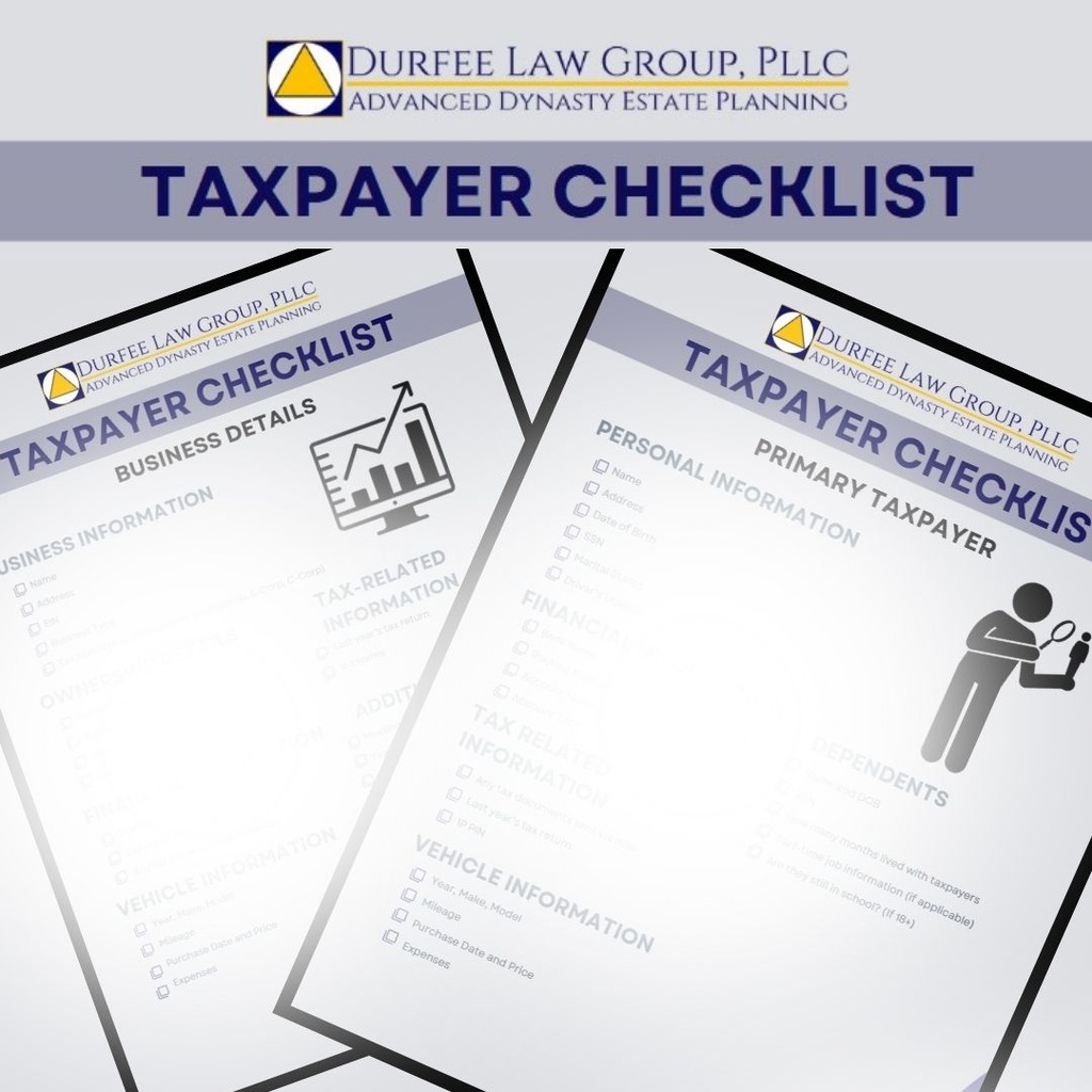 Taxpayer Checklist